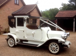 Replica Rolls Royce for weddings in Portsmouth